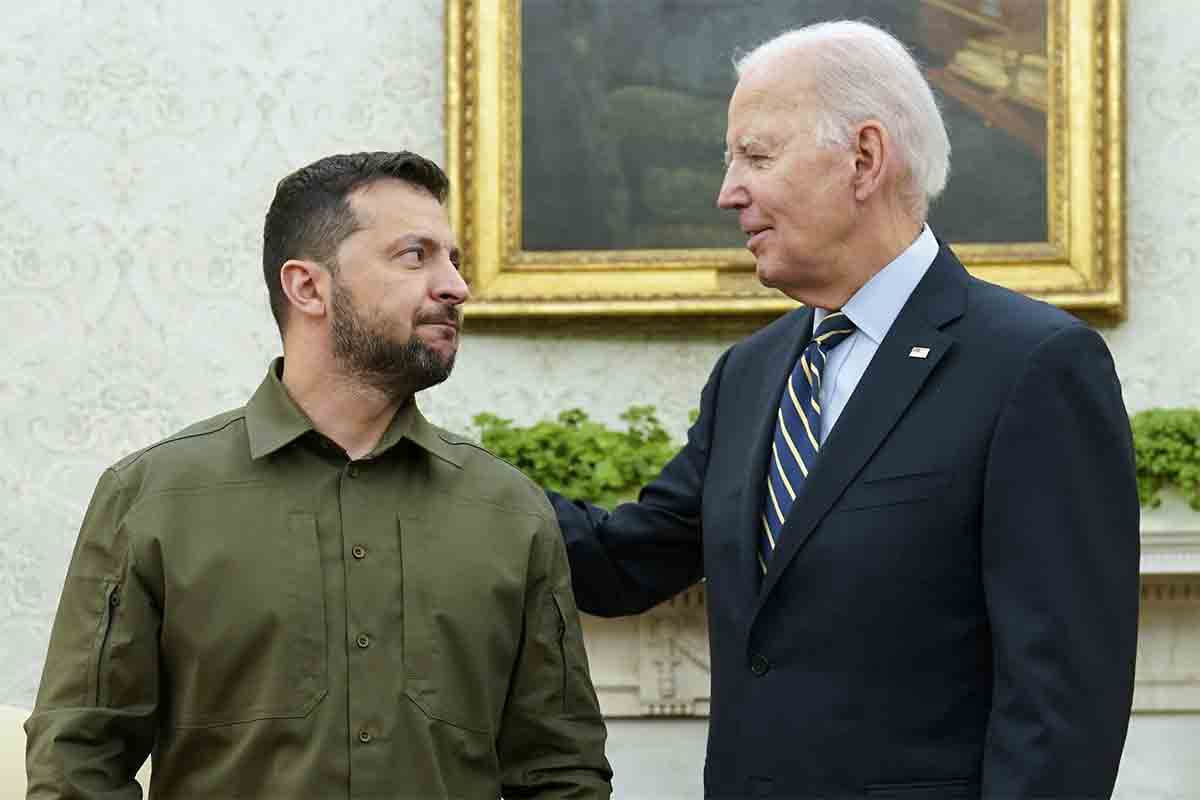 Americans Divided on Ukraine Aid Doubts Rise as Zelenskyy Visits Washington